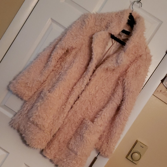 LAST ONE Teddy Bear Coat sz Lg - Picture 2 of 5